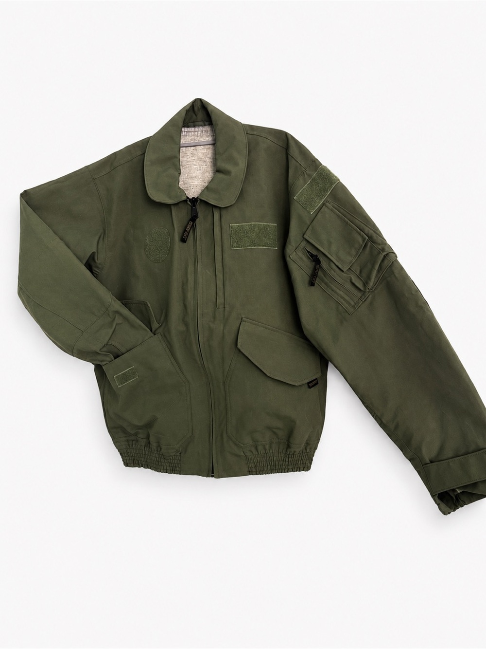 Vintage Military Aviation Propper Nomex/Kevlar GORE-TEX Flight Jacket – Lrg Long